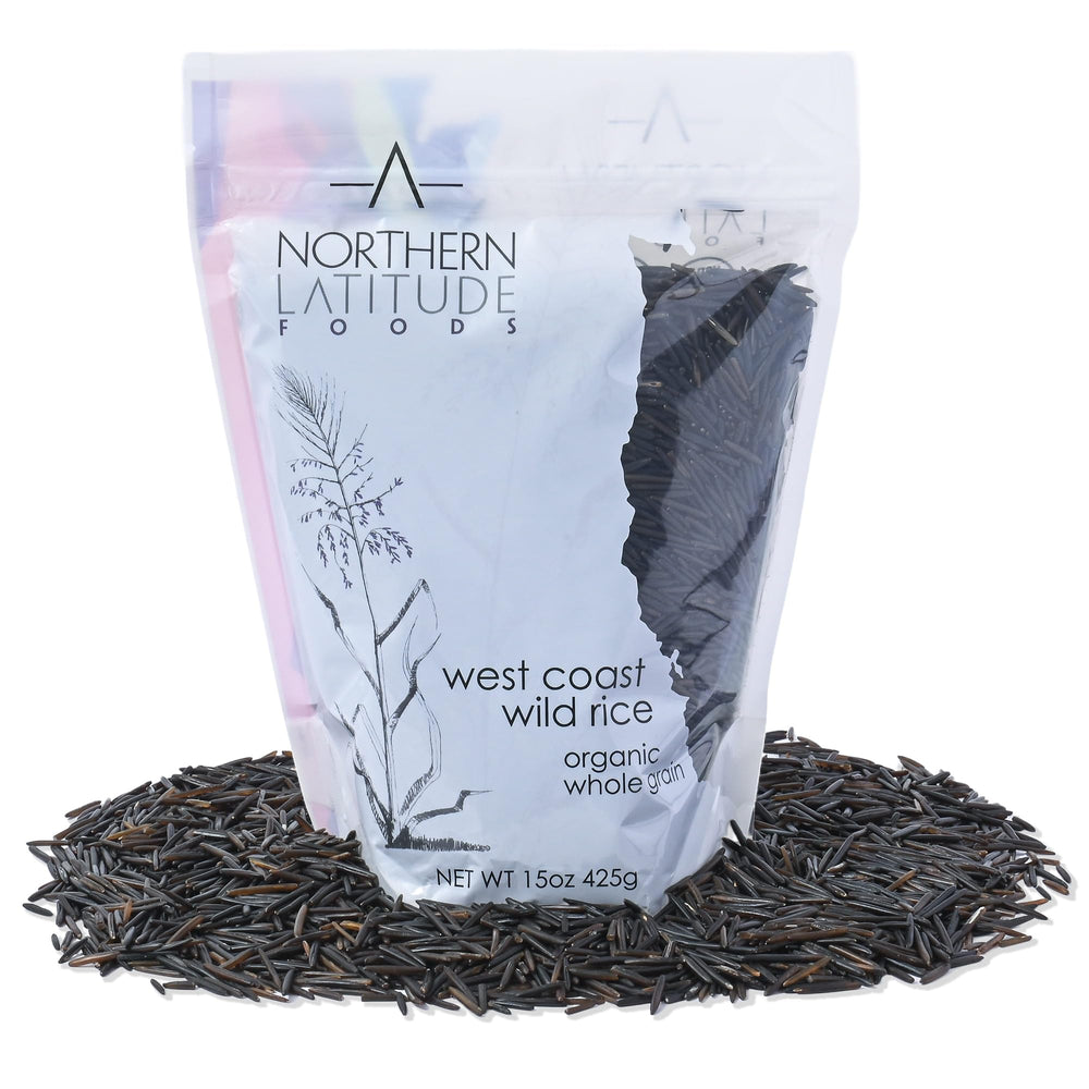 Northern Latitude Foods front packaging showing 15oz bag and organic label benefits