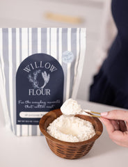 Northshore Willow and Oak hands kneading dough showing easier handling