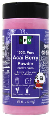 NPG front packaging showing 7 oz shaker bottle and label for pantry convenience