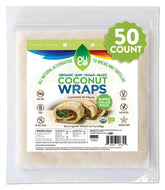 NUCO front packaging showing 50-count wraps and brand benefit