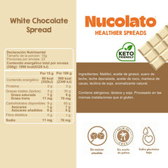 NUCOLATO open jar close-up of creamy texture, highlights spreadability