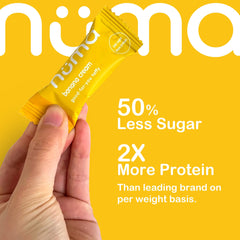 Numa taffy stretch detail illustrating chewy texture and satisfaction