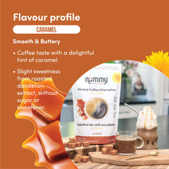 Nummy Creations spoon measuring powder for consistent cup strength