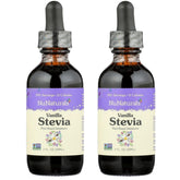 NuNaturals front packaging showing vanilla stevia bottles and convenience