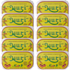 NURI front packaging showing 4.4 oz can and brand clearly, convenient pantry staple