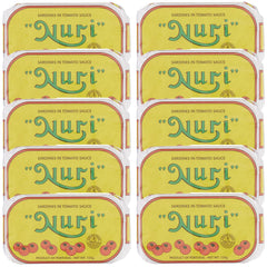 Nuri front packaging showing 10-pack and label, convenient pantry storage