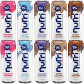 nurri front packaging showing 10 cans and brand clarity, ideal for quick purchase