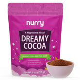 NURRY front packaging showing product benefits and servings