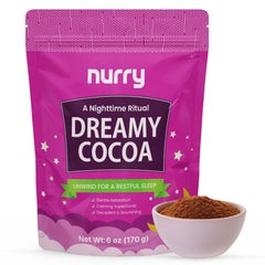 NURRY front packaging showing product benefits and servings