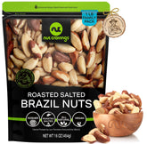 Nut Cravings front packaging showing 16oz bag and resealable benefit