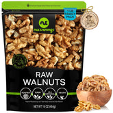 Nut Cravings front packaging showing 16oz bag and clear window for freshness