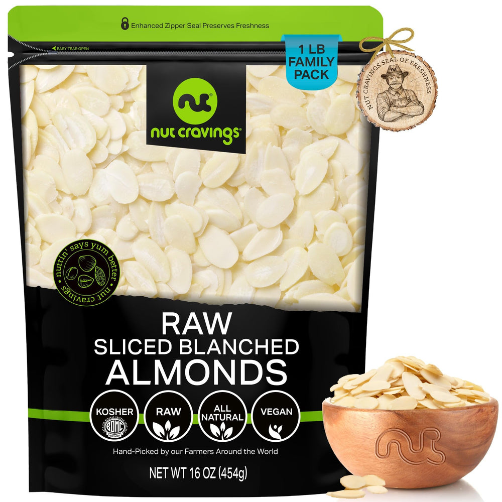 Nut Cravings front packaging showing 16 oz bag and brand benefit of freshness