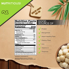 Nut Cravings bowl of raw macadamias ready to snack with natural freshness
