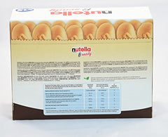 Cross-section of Nutella B-ready showing creamy Nutella center and satisfying contrast