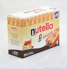 Open tray layout of Nutella B-ready pieces for easy portioning and tidy storage