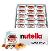 Nutella mini cup front packaging showing brand and single-serve convenience