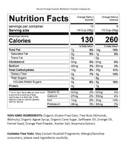 NutHouse! label and ingredients detail showing certifications and clarity