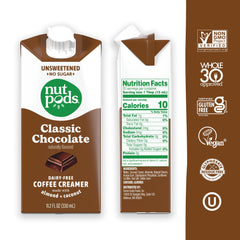 nutpods close-up pour of creamer into coffee highlighting creamy texture