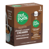 nutpods front packaging showing chocolate creamer and clear label benefits