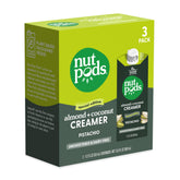 nutpods front packaging showing pistachio creamer and benefits