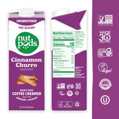 nutpods being poured into coffee showing creamy texture and flavor enhancement