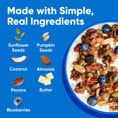 NuTrail dried blueberry pieces visible for natural fruity flavor