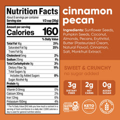 NuTrail open bag showing granola texture and easy serving