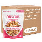 NuTrail front packaging showing flavor and keto benefit