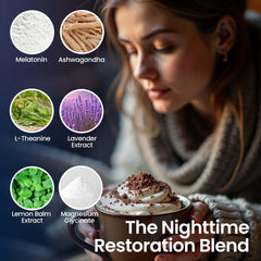 NutraTaste spoons with mushroom extracts showing diverse ingredients