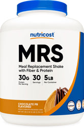 Nutricost front packaging showing label and benefit of 30g protein