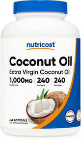 Nutricost front packaging showing bottle and label for easy identification and quality