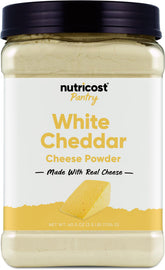 Nutricost front packaging showing 2.5 lb powder and clear label benefit