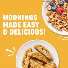 Nutrisystem breakfast bar unwrapped displaying filling and quick energy