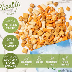 NUTS - U.S. bowl of crackers for quick snacking and easy sharing benefit