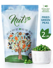 NUTS U.S. close-up of crisp fried green peas highlighting crunchy texture