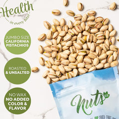 NUTS U.S. resealable pouch seal detail preserving crunch and extending shelf life