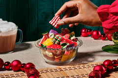 Nuts.com close-up of hard candy texture highlighting glossy finish and color variety