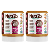 NuttZo front packaging jar showing label and two-pack value benefit