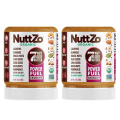 NuttZo front packaging jar showing label and two-pack value benefit