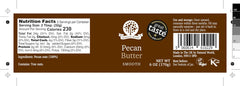 Nutural World open jar showing creamy pecan butter ready to use benefit