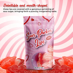 NY Spice Shop open pouch with gummies spilling, convenient resealable bag for freshness