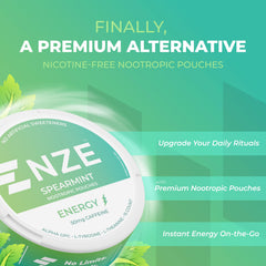 NZE open can with 15 pouches visible for easy grab-and-go convenience