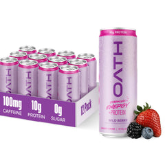 Oath Nutrition front can showing Wild Berry flavor and benefits