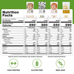 Close-up single packet of Oats Overnight highlighting easy peel-and-mix convenience