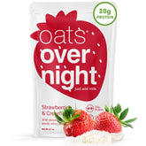 Oats Overnight front packaging showing 24-pack and convenience benefits