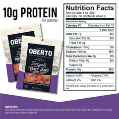 Oberto bag zipper detail demonstrating resealable freshness benefit