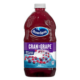 Ocean Spray front packaging showing 64-ounce bottle and brand benefit