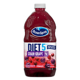 Ocean Spray front packaging showing 64 fl oz bottle and brand benefit