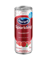 Ocean Spray front packaging showing box of cans and clear branding for easy selection
