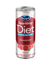 Ocean Spray front can showing label and low-calorie benefit